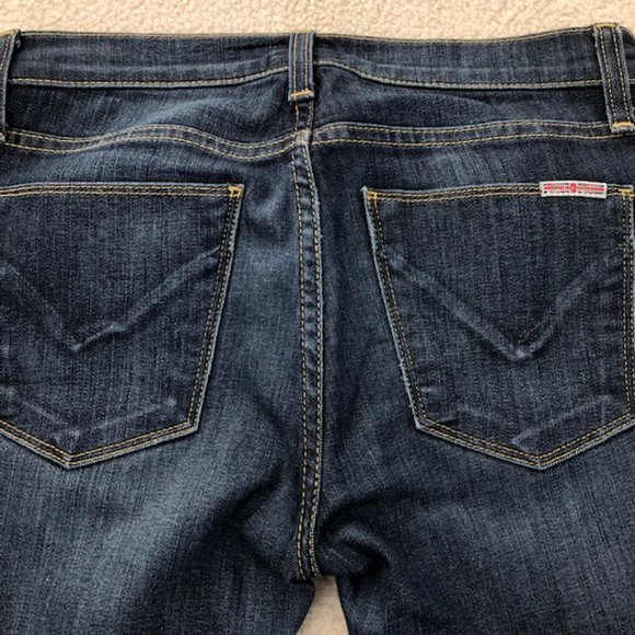 Hudson Nico Midrise Skinny Ankle Length Jeans with Raw Hem, Size 26 - Picture 5 of 15